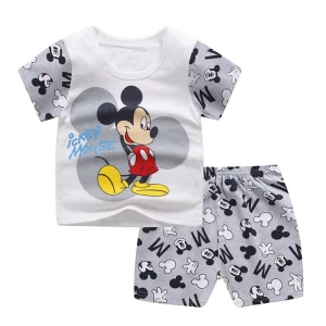 Casual Mickey Mouse Outfit 9M to 4T