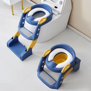 2-in-1 Adjustable Potty Training Seat with Step Stool