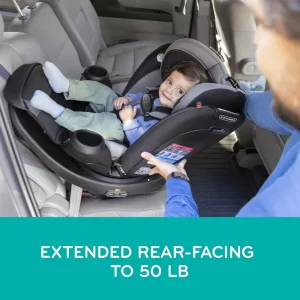 Rotating All-in-One Convertible Car Seat 360°