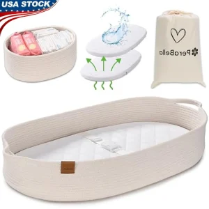 Baby Changing Basket Dresser Diaper Pad