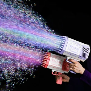 Bubble Gun With Automatic Blower and Lights